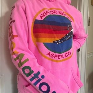 Aviator nation logo sweatshirt